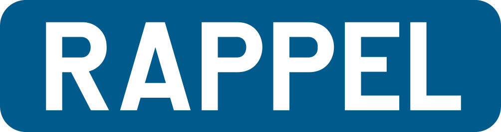 Type VI : Type VI - RAPPEL (art. 7 alinéa 1er / 13.1). Panneau bleu portant la mention 'RAPPEL'. Sert à vous rappeler un…