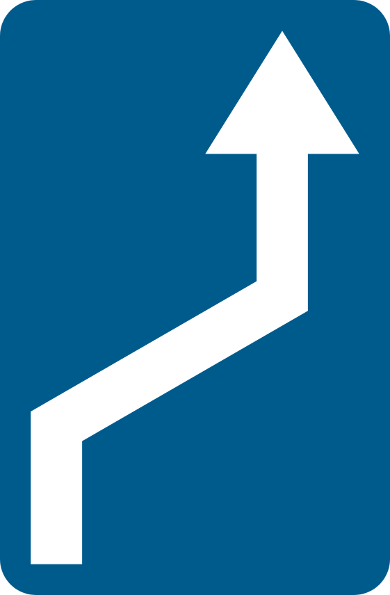 Type XI : Type XI - Service ou exception particulière (art. 13.1). Panneau bleu qui précise un service disponible (borne…