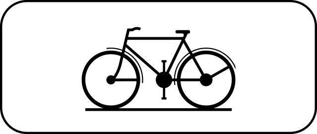 M1 : M1 - 'Excepté' pour les cycles (vélos). Placé sous une interdiction (typiquement le C1 sens interdit ou le F19…