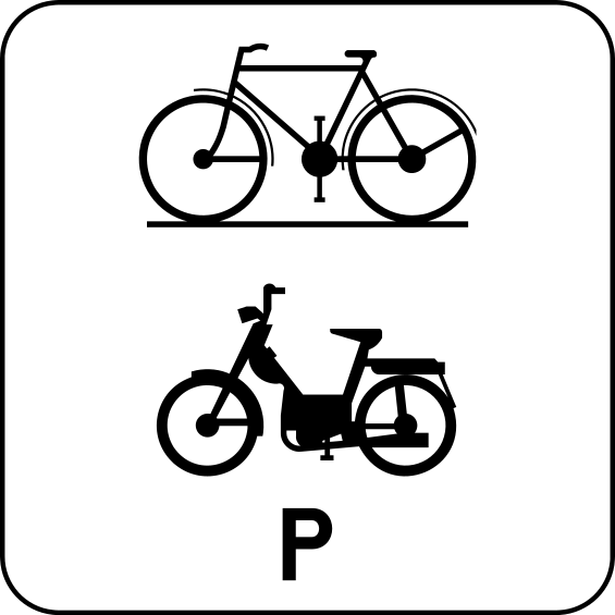 M20 : M20 - Cyclistes et speed pedelecs. Le signal concerne les vélos et les speed pedelecs.