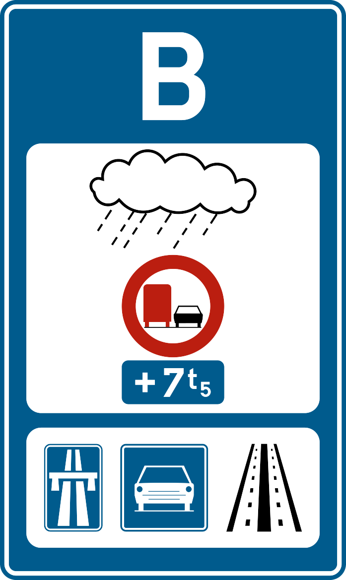 Intempéries : Intempéries - Zone exposée. Cette portion de route est régulièrement affectée par des conditions météo défavor…