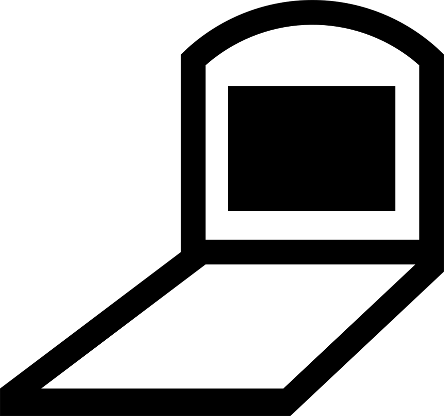 S13 : S13 - Cimetière. Symbole signalant la direction d'un cimetière. Pratique notamment lors de la Toussaint, des c…