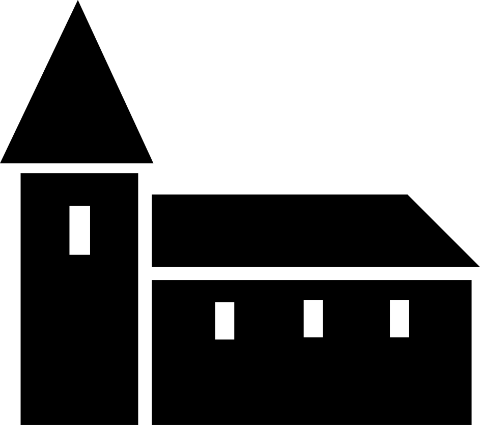 S18 : S18 - Lieu de culte. Symbole signalant la direction d'une église, mosquée, synagogue ou tout autre édifice rel…
